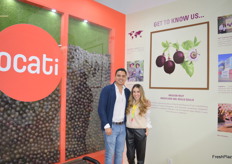 Enmanuel van Voorthuizen y Daniela Manjarres, de Ocati, productores y exportadores de maracuyá.